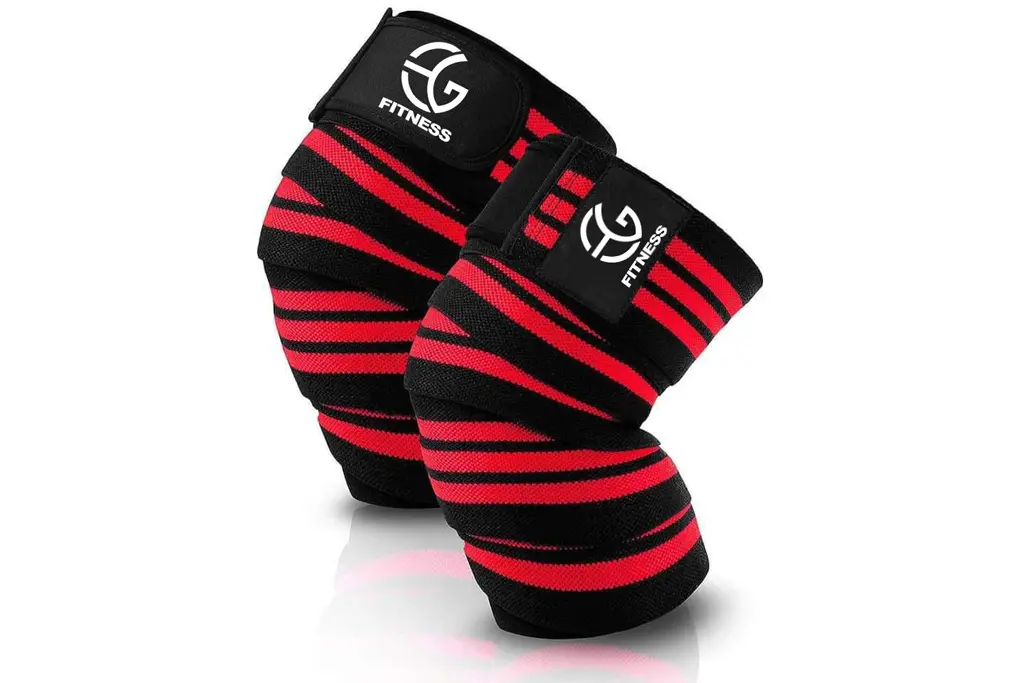 Knee Wraps (Pair) for Cross Training WODs, Gym Workout,Knee Straps for Squats - For Men & Women