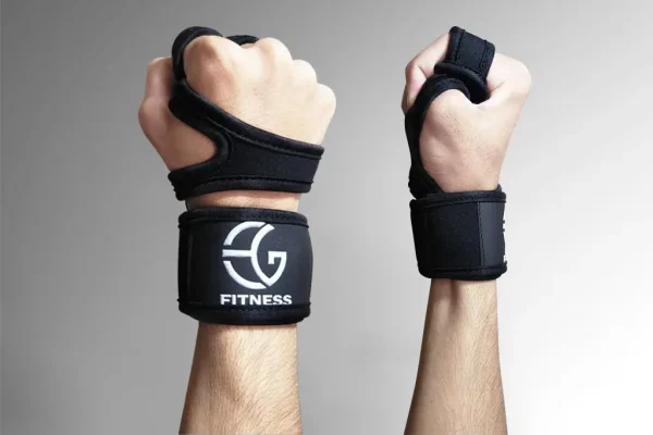 Weightlifting Gym Gloves With Fitness Wrist Wraps For Exercise